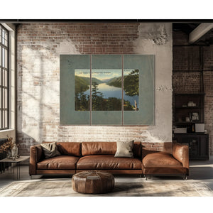 Lake Crescent Olympic National Park Washington — vintage wall art by Bella Frye