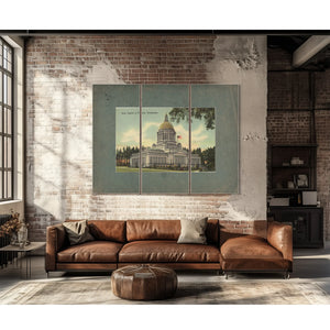 State Capitol At Olympia Washington — vintage wall art by Bella Frye