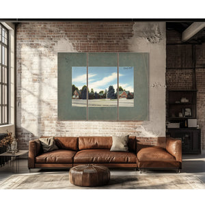 Blue Spruce Motel Spokane Washington — vintage wall art by Bella Frye