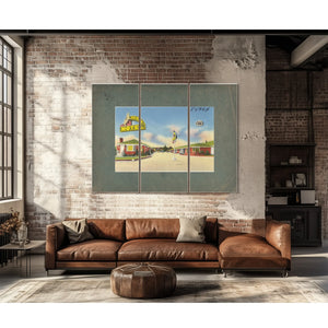 Seal's Motel — vintage wall art by Bella Frye