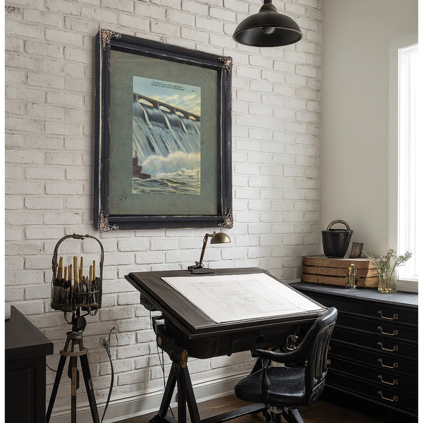 Grand Coulee Dam Spillway Grand Coulee Dam Washington — vintage wall art by Bella Frye