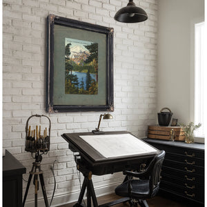 Mt Baker And Reflection Lake Washington — vintage wall art by Bella Frye