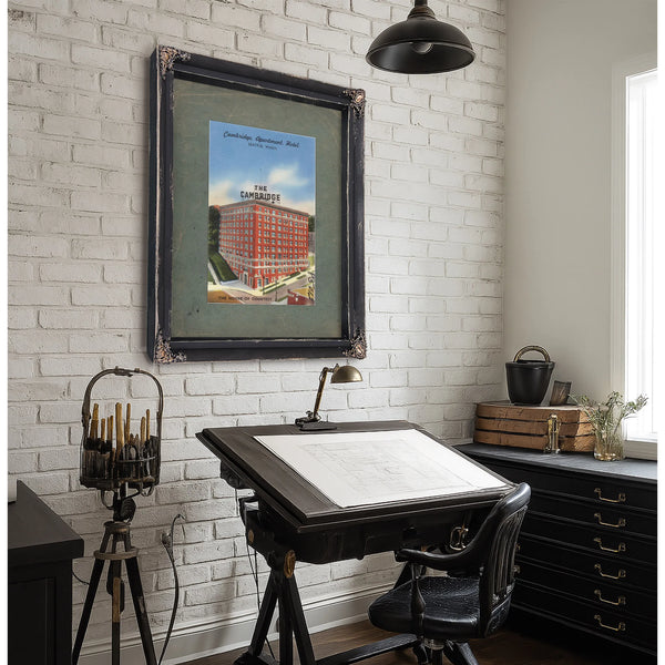 Cambridge Apartment Hotel Seattle Washington — vintage wall art by Bella Frye