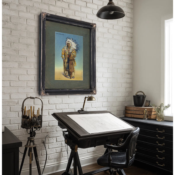 Chief Multnomah — vintage wall art by Bella Frye