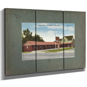 Kerns Motel Ellensburg Washington — vintage wall art by Bella Frye