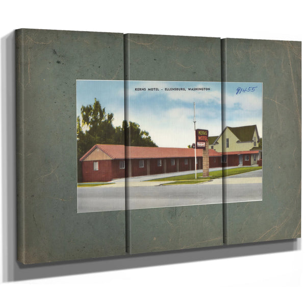 Kerns Motel Ellensburg Washington — vintage wall art by Bella Frye