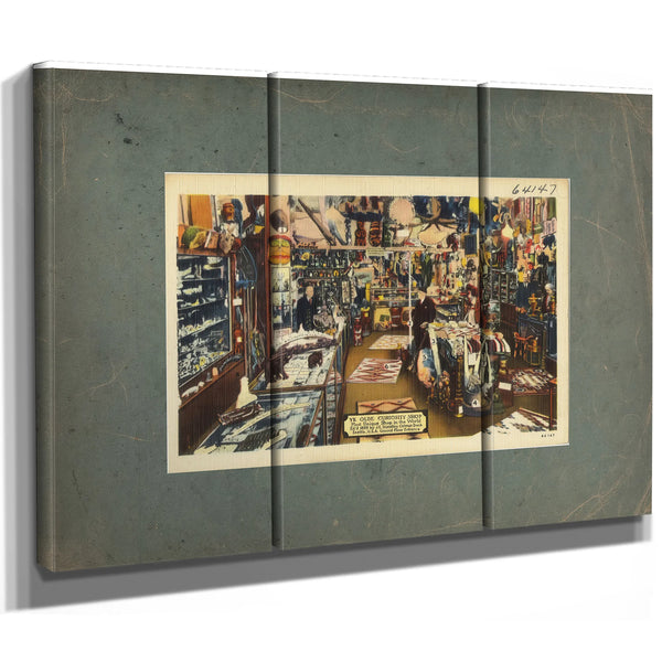 Ye Olde Curiosity Shop — vintage wall art by Bella Frye
