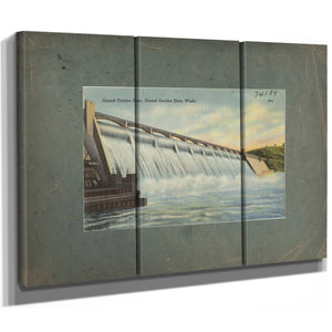 Grand Coulee Dam Grand Coulee Dam Wash'1 — vintage wall art by Bella Frye
