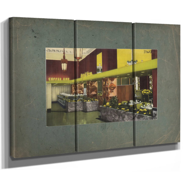The Winthrop Hotel's Daffodil Room Tacoma Washington — vintage wall art by Bella Frye