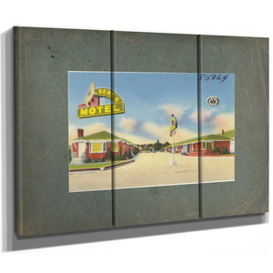 Seal's Motel — vintage wall art by Bella Frye