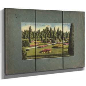 Duncan Gardens Manito Park Spokane Wash — vintage wall art by Bella Frye