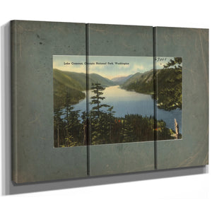 Lake Crescent Olympic National Park Washington — vintage wall art by Bella Frye
