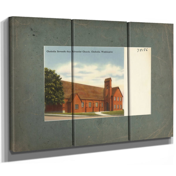 Chehalis Seventh Day Adventist Church Chehalis Washington — vintage wall art by Bella Frye