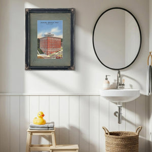 Cambridge Apartment Hotel Seattle Washington — vintage wall art by Bella Frye