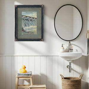 Grand Coulee Dam Spillway Grand Coulee Dam Washington — vintage wall art by Bella Frye
