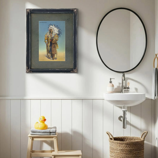 Chief Multnomah — vintage wall art by Bella Frye