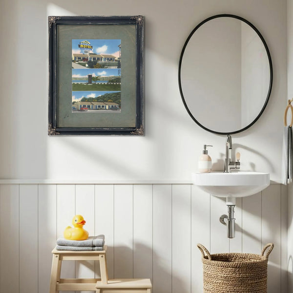 Berg's Scenic Motel — vintage wall art by Bella Frye