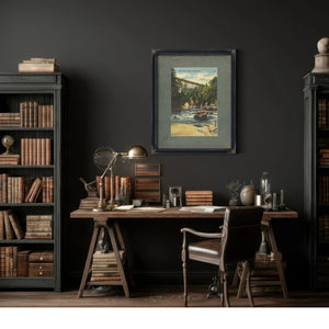 Green River Gorge Washington — vintage wall art by Bella Frye