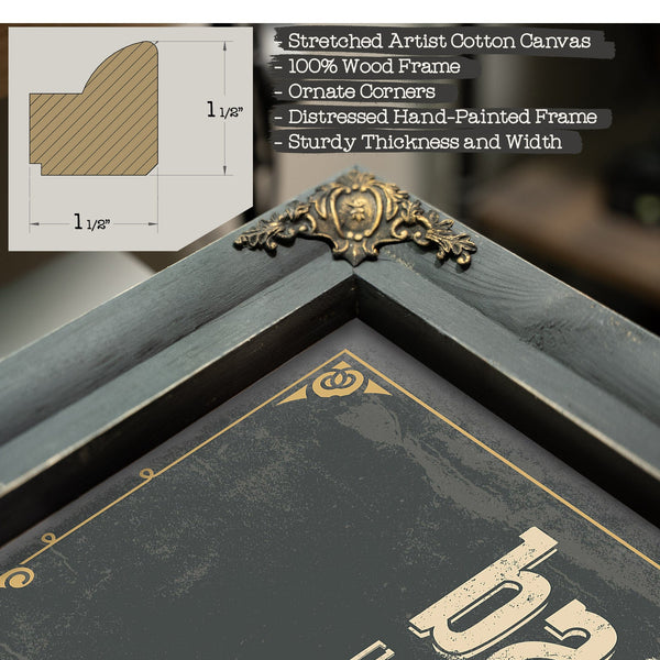 Bella Frye Home & Garden > Decor > Artwork Barber Word Definition Wall Art - Gift for Barber Dictionary Artwork