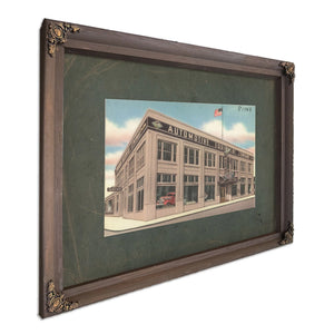 Automotive Equipment Company, Bourbon frame — vintage framed wall art by Bella Frye