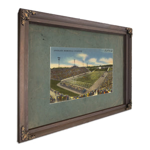 Spokane Memorial Stadium, Bourbon frame — vintage framed wall art by Bella Frye