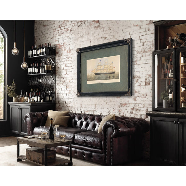Clipper Ship Arizona 1227 Tons Register — Framed Wall Art Room View | Bella Frye