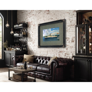 Steamboat C. Vanderbilt on the Hudson River — Framed Wall Art Room View | Bella Frye