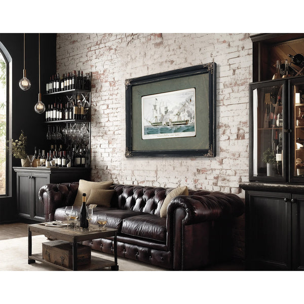 Constitution and Java Naval Battle of the War of 1812 — Framed Wall Art Room View | Bella Frye