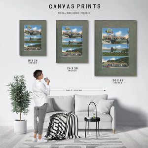 Berg's Scenic Motel — vintage wall art by Bella Frye
