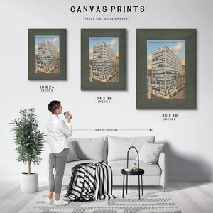 New Equitable Building Portland Oregon — vintage wall art by Bella Frye