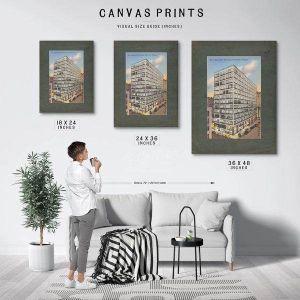 New Equitable Building Portland Oregon — vintage wall art by Bella Frye
