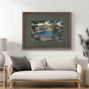 Crater Lake Oregon — vintage wall art by Bella Frye
