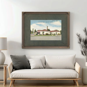 Mel Wana Motel Portland Oregon — vintage wall art by Bella Frye