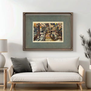 Ye Olde Curiosity Shop — vintage wall art by Bella Frye