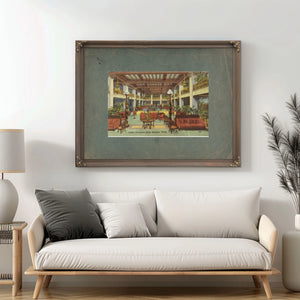 Lobby Davenport Hotel Spokane Wash — vintage wall art by Bella Frye