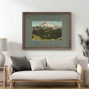 Rainier National Park Mt Rainier And Paradise Valley Washington'5 — vintage wall art by Bella Frye