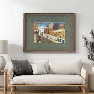 Metropolitan Center Seattle Washington — vintage wall art by Bella Frye