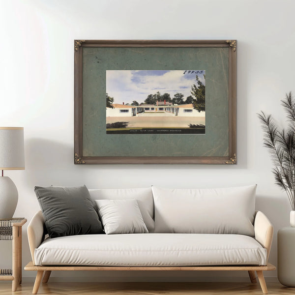Barchris Motor Court Goldendale Washington — vintage wall art by Bella Frye