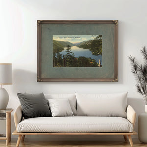 Lake Crescent Olympic National Park Washington — vintage wall art by Bella Frye