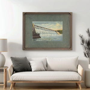 Grand Coulee Dam Grand Coulee Dam Wash'1 — vintage wall art by Bella Frye