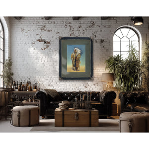 Chief Multnomah — vintage wall art by Bella Frye