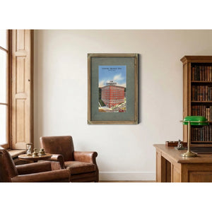 Cambridge Apartment Hotel Seattle Washington — vintage wall art by Bella Frye