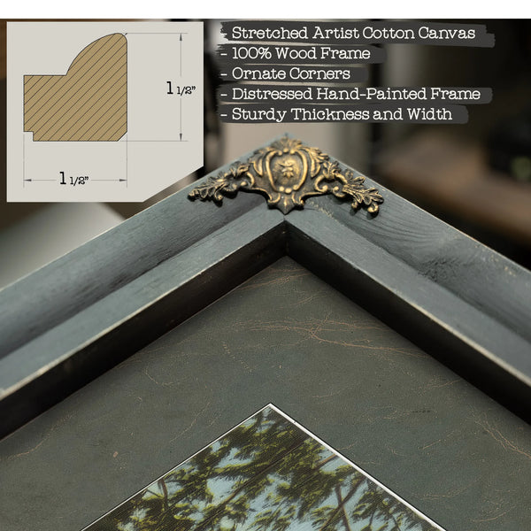 Mt Hood Oregon Reflection In Lost Lake'2 — vintage wall art by Bella Frye