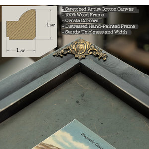 Nisqually Glacier And Mt Rainier Washington — vintage wall art by Bella Frye