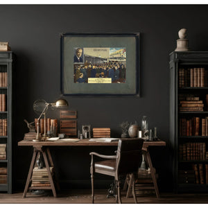 Frank L Mcguire World's Largest Home Seller Monthly Sales Over $1000000 — vintage wall art by Bella Frye