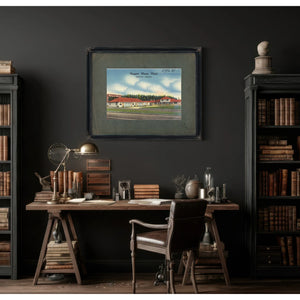 Newport Manor Motel Newport Oregon — vintage wall art by Bella Frye