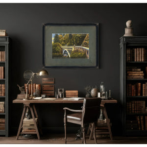 Shepperd's Dell Columbia River Highway Oregon'1 — vintage wall art by Bella Frye