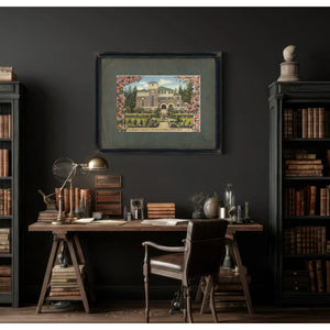 The Monastery Sanctuary Of Our Sorrowful Mother Portland Oregon — vintage wall art by Bella Frye