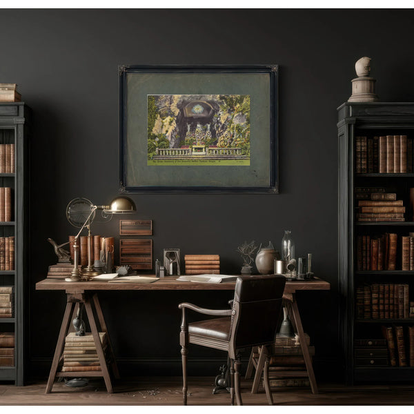 The Grotto Sanctuary Of Our Sorrowful Mother Portland Oregon'1 — vintage wall art by Bella Frye