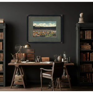 Judging Rose Festival Floats Multnomah Stadium Portland Oregon — vintage wall art by Bella Frye